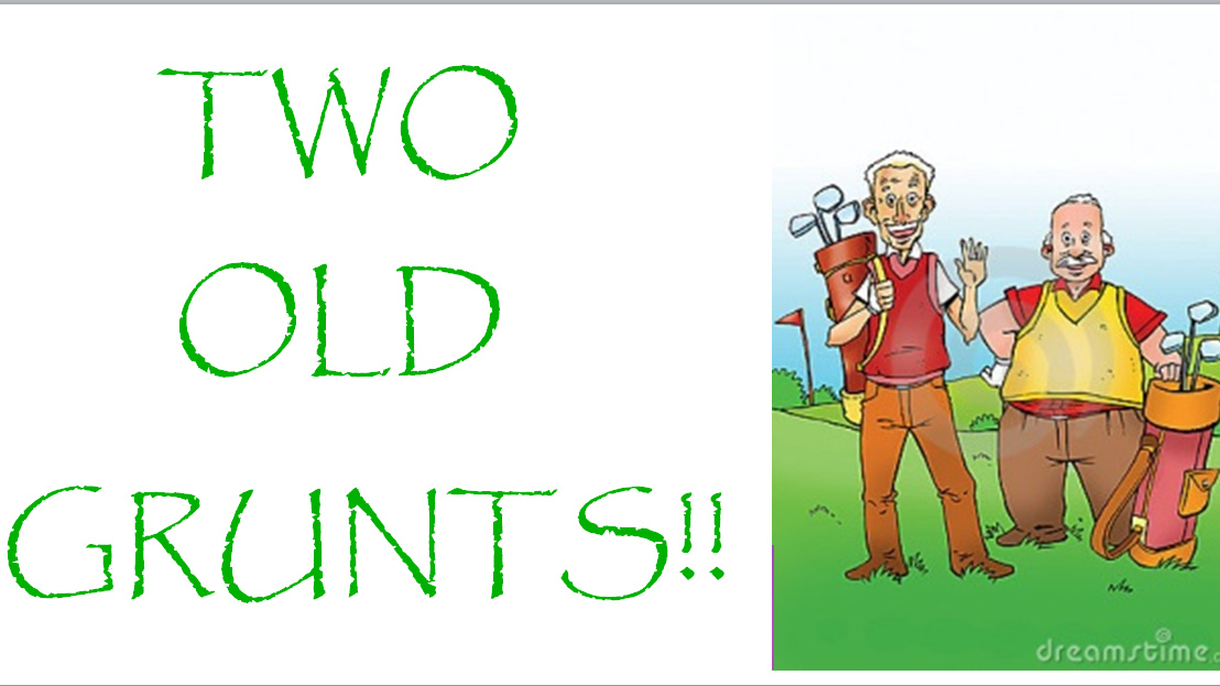 Dinner Sponsor - Two Old Grunts!! - Logo