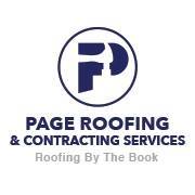 Hole Sponsor - Page Roofing - Logo