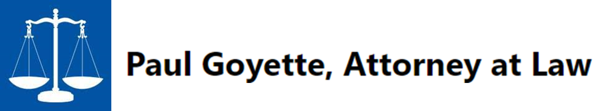 Hole Sponsors - Paul Goyette Attorney at Law - Logo