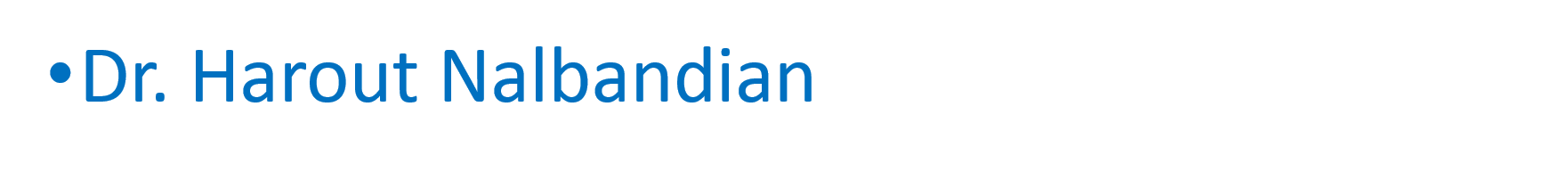 Donation - Dr. Harout Nalbandian - Logo