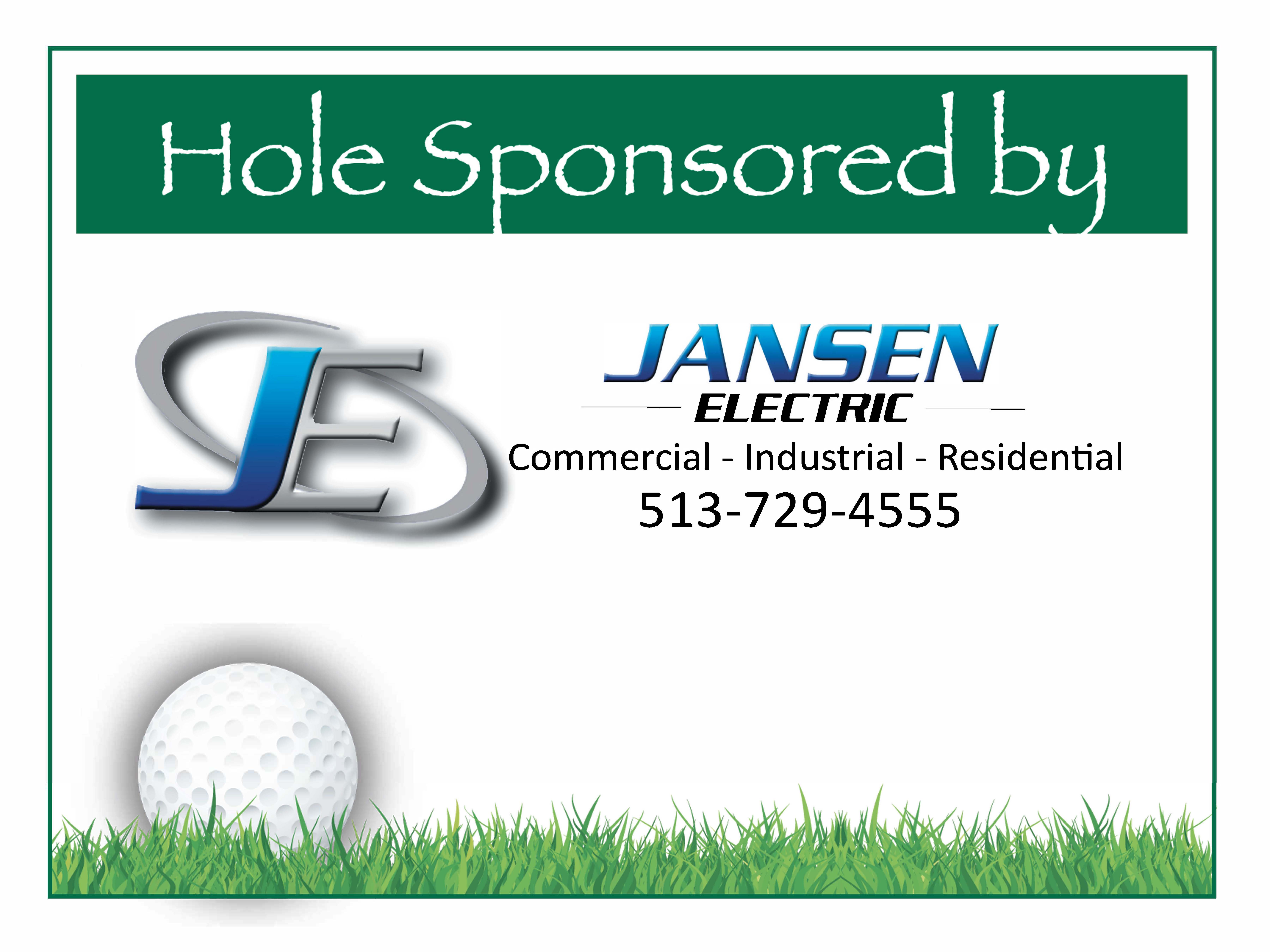 Hole Sponsor - Jansen Electric - Logo