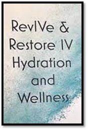 Hole Sponsors - RevIVe and Restore IV Hydration and Wellness - Logo