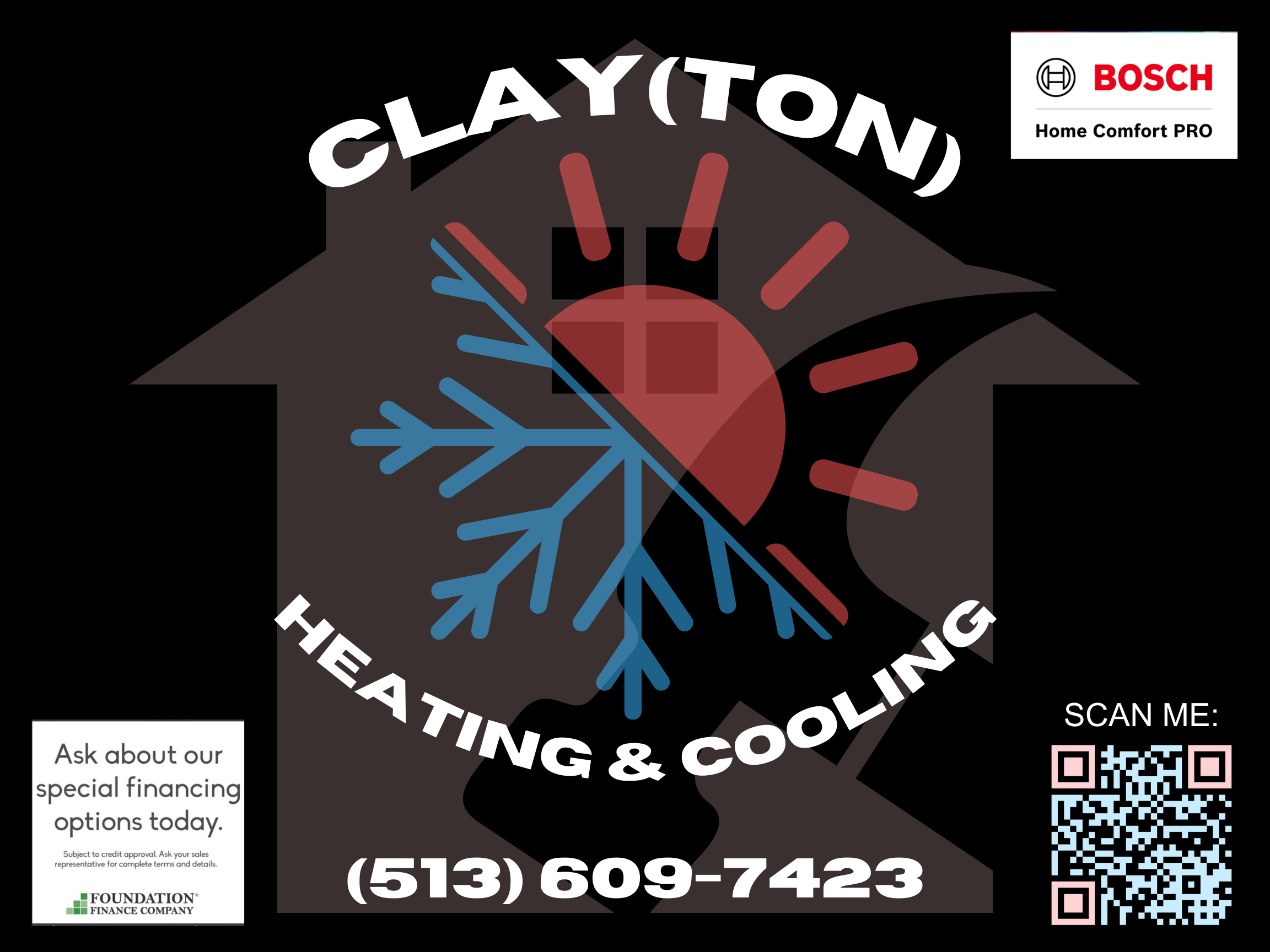 Hole Sponsor - Clayton Heating and Cooling - Logo