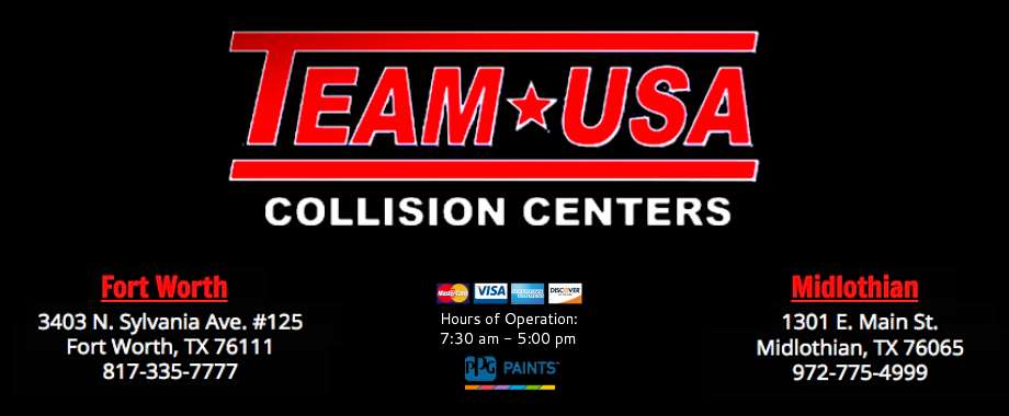 Hole Sponsors - Team USA Collision Center - Logo