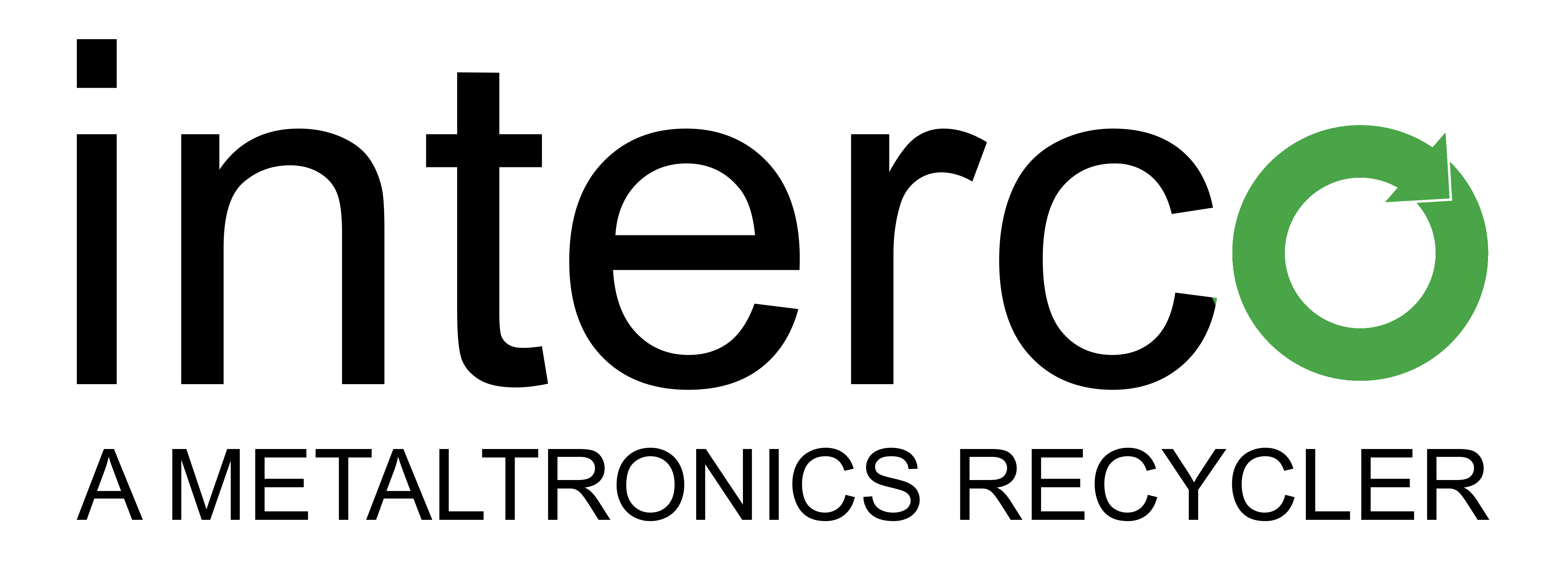 Breakfast Sponsor ($1,500) - Interco – A Metaltronics Recycler - Logo