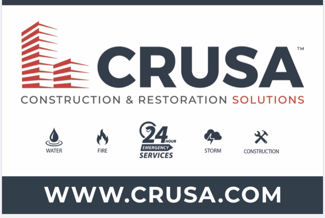Tee / Hole Sponsor - CRUSA Construction & Restoration Solutions - Logo