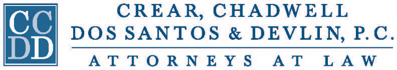 Tee Sponsor - Crear, Chadwell, Dos Santos & Devlin, P.C. ATTORNEYS AT LAW - Logo