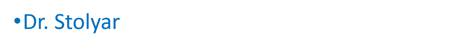 Donation - Dr. Stolyar  - Logo