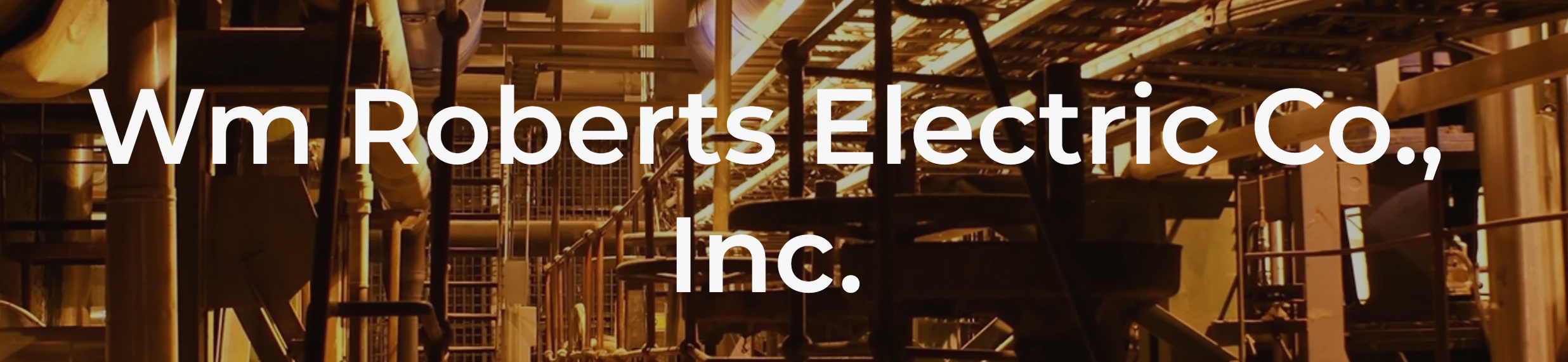 Tee Sponsor - William Roberts Electric co. - Logo