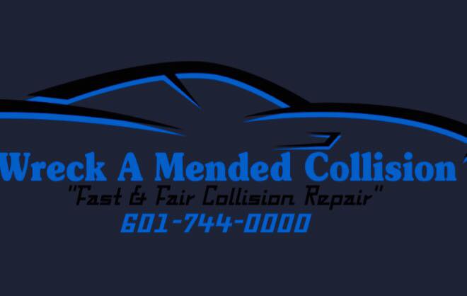 Hole Sponsor - Wreck A Mended Collision - Logo