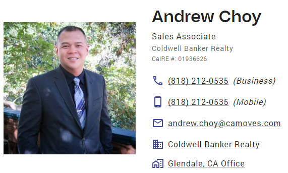 Andrew Choy - Coldwell Banker