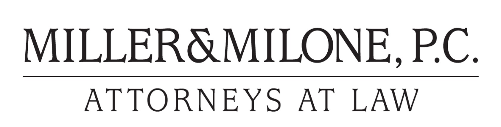 Gold Sponsor - Miller & Milone, P.C. - Logo
