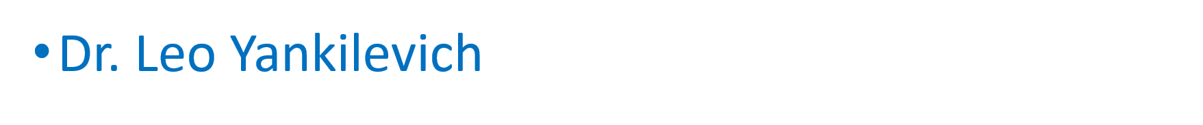 Donation - Dr. Leo Yankilevich - Logo