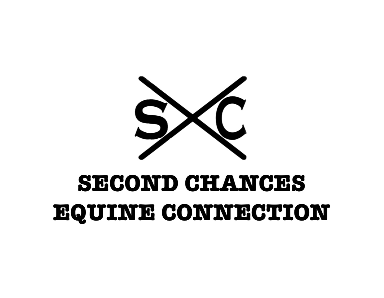 Hole Sign - Second Chances Equine Connection  - Logo