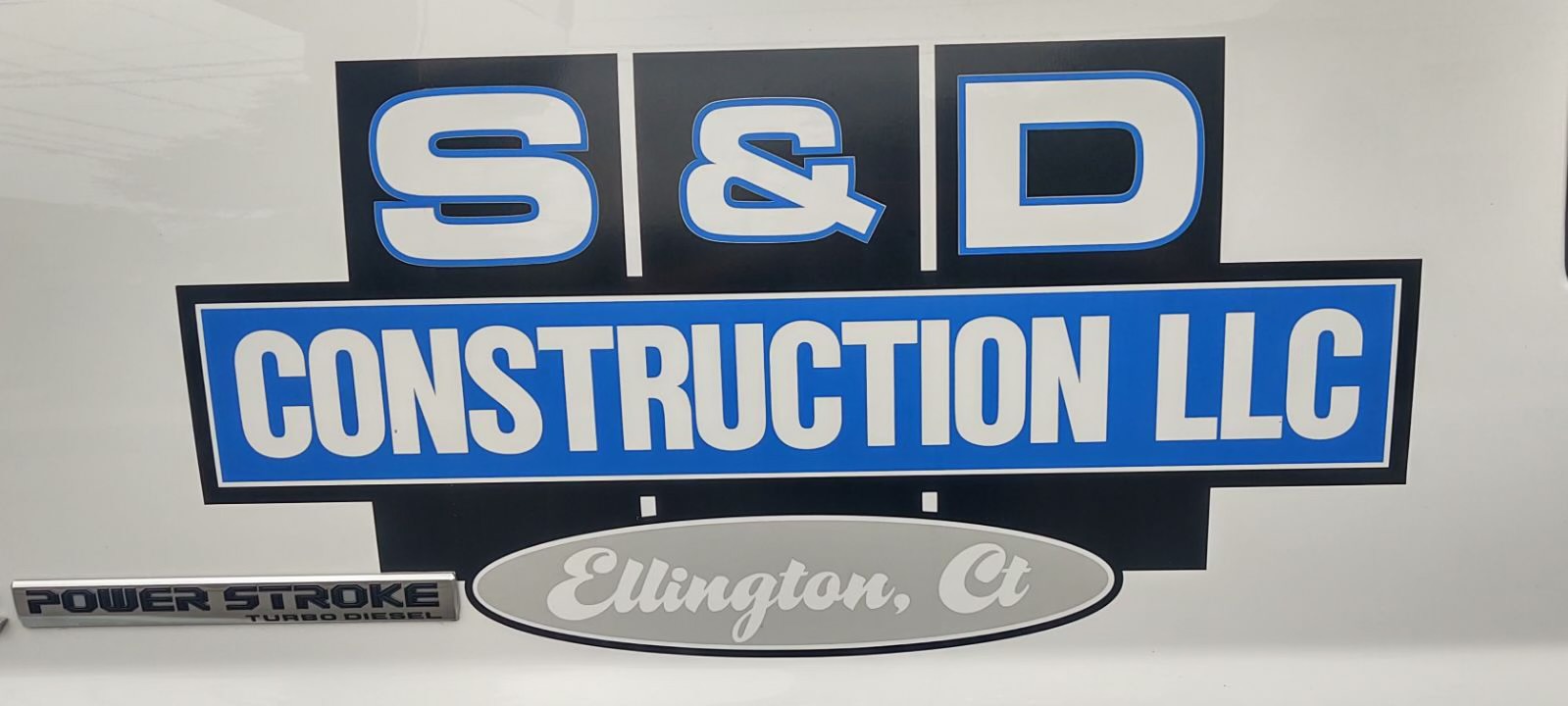 Tee Sign Sponsor - S&D Construction - Logo
