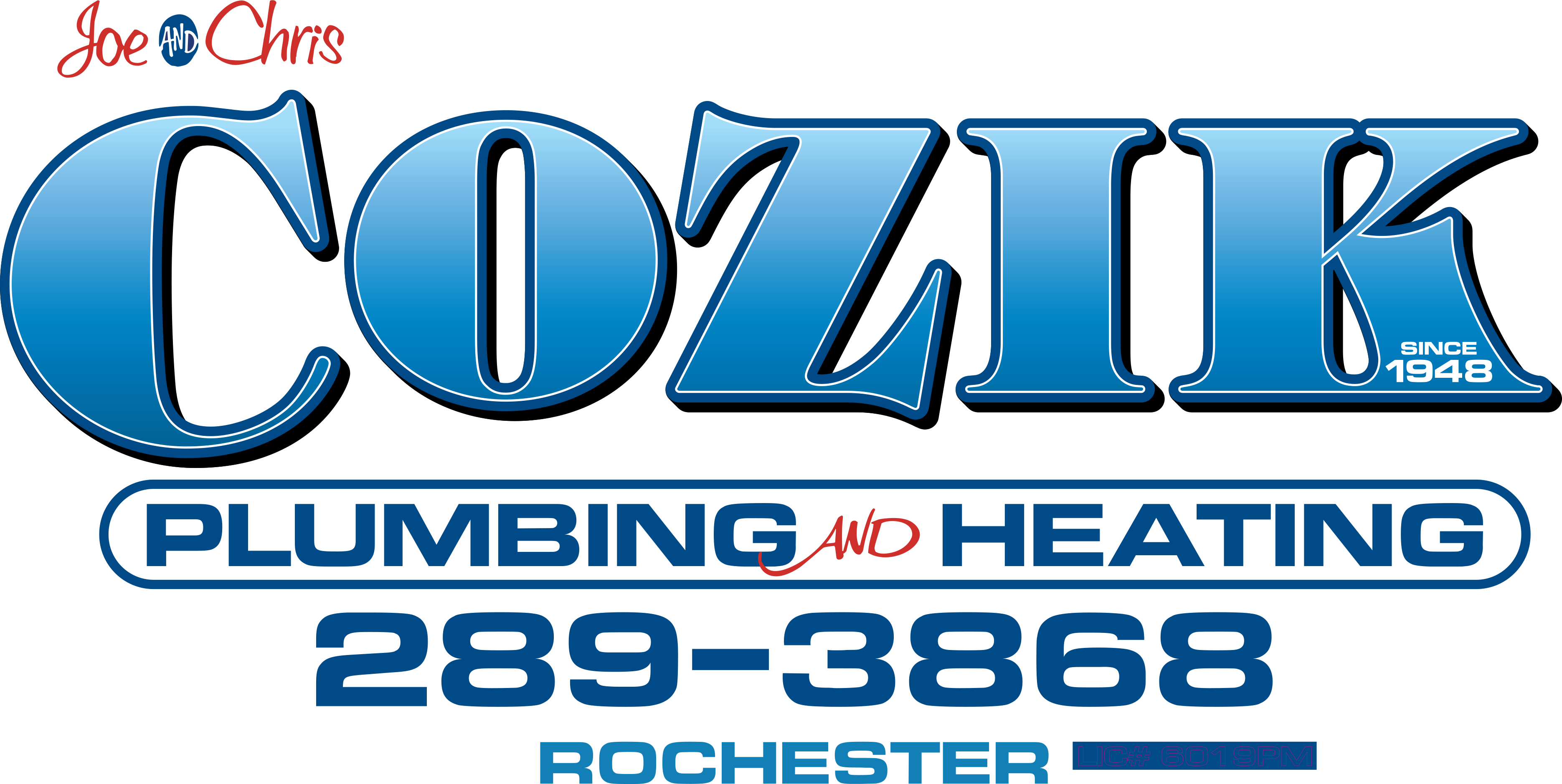 Gift Package Sponsor - Cozik Plumbing and Heating - Logo