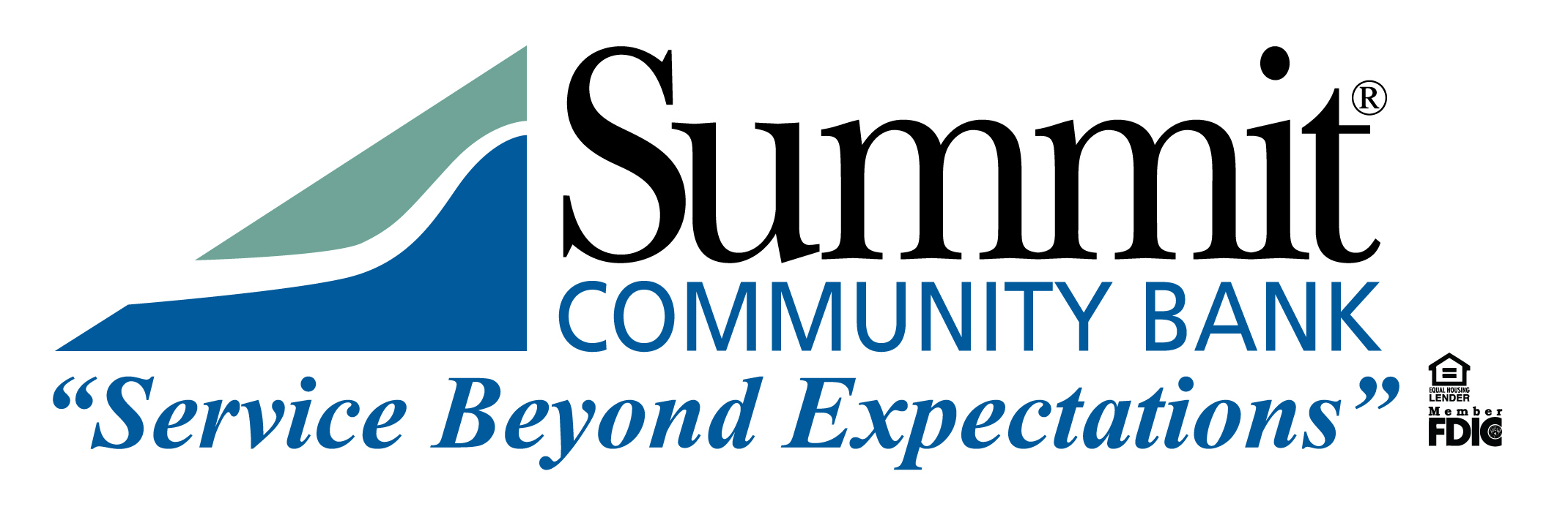 Golf Cart Sponsor - Summit Community Bank - Logo