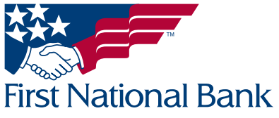 Hole in One Sponsor - First National Bank - Logo