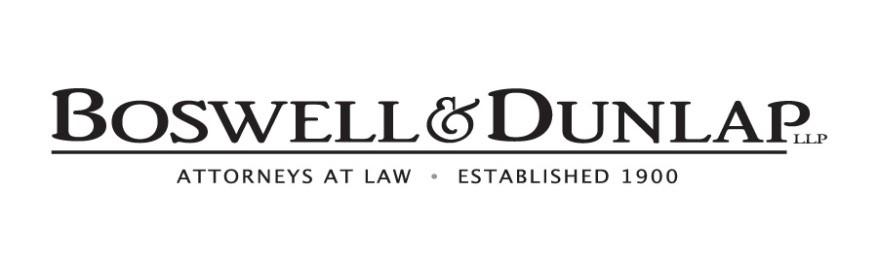 Hole Sponsors - Boswell & Dunlap LLP - Logo