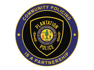Our Sponsors - Plantation Police Department - Logo