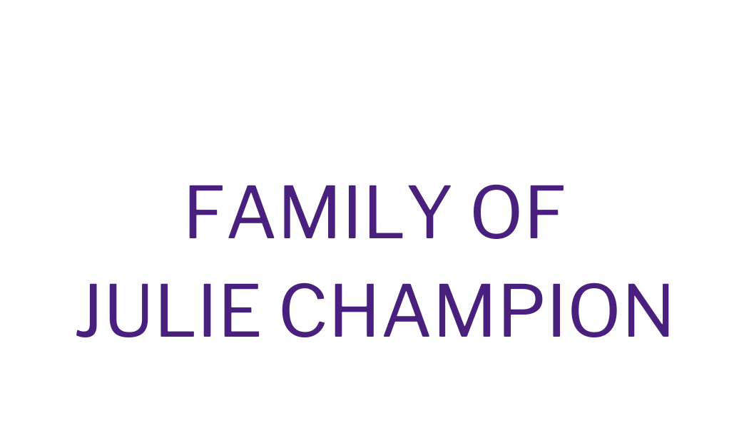 Family of Julie Champion