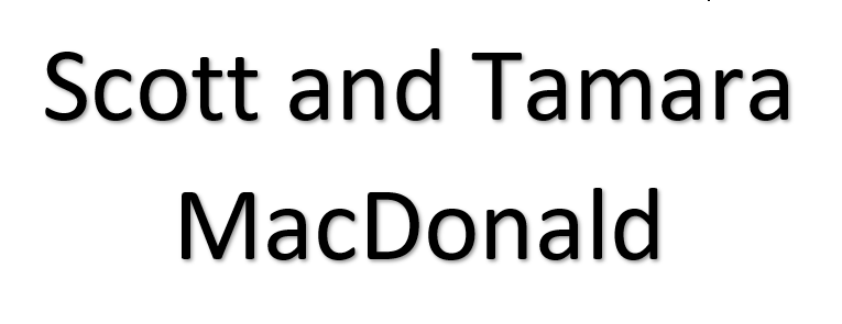 Scott and Tamara MacDonald
