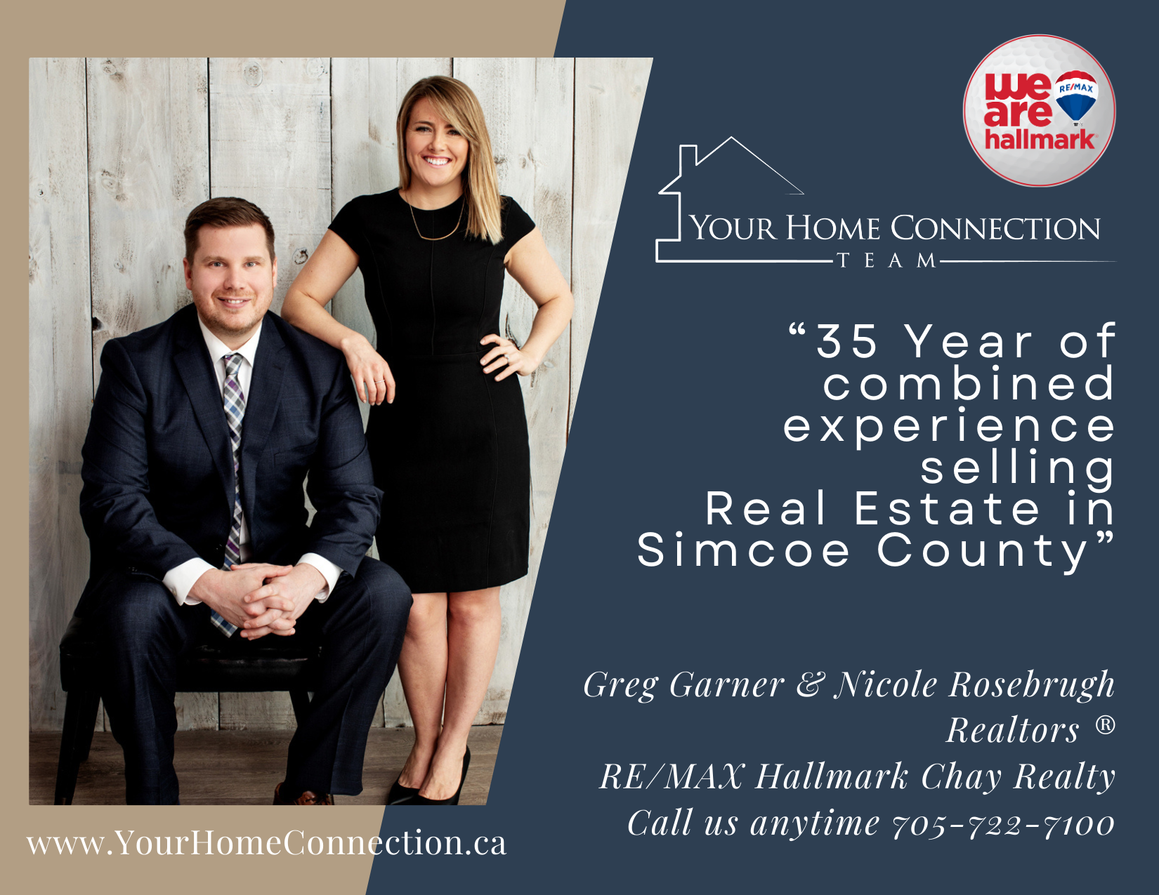 Longest Drive Challenge Sponsor - Greg Garner and Nikki Roseborough Remax Hallmark Chay - Logo