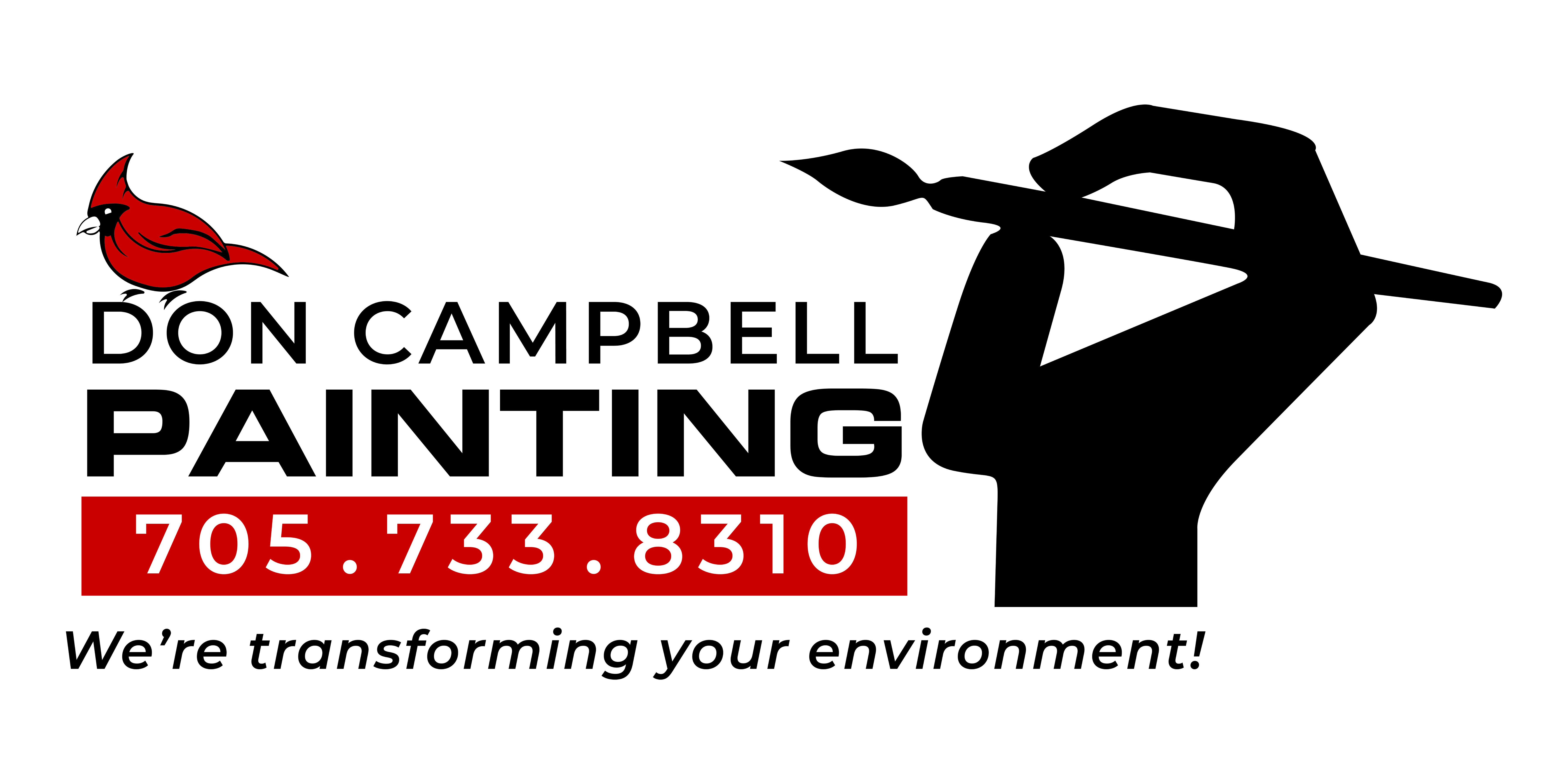 Closest to Line Challenge Sponsor - Don Campbell Painting - Logo