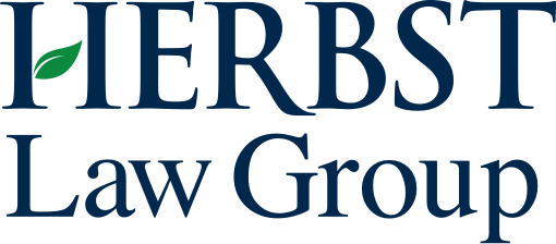 Hole Sponsors - $150 - Company logo printed on a displayed sign at one tee/hole - Herbst Law Group - Logo