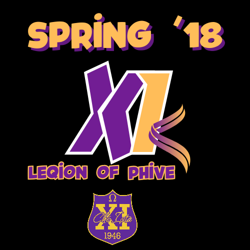 Hole Sponsors - Chi Iota Chapter Spr. '18 "LeQion of Phive" - Logo