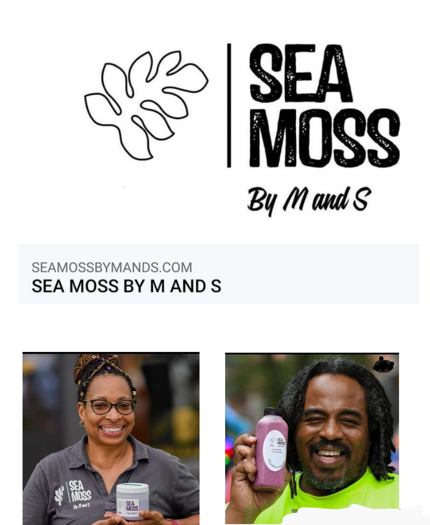 Gold Sponsors - Sea Moss By M and S - Logo