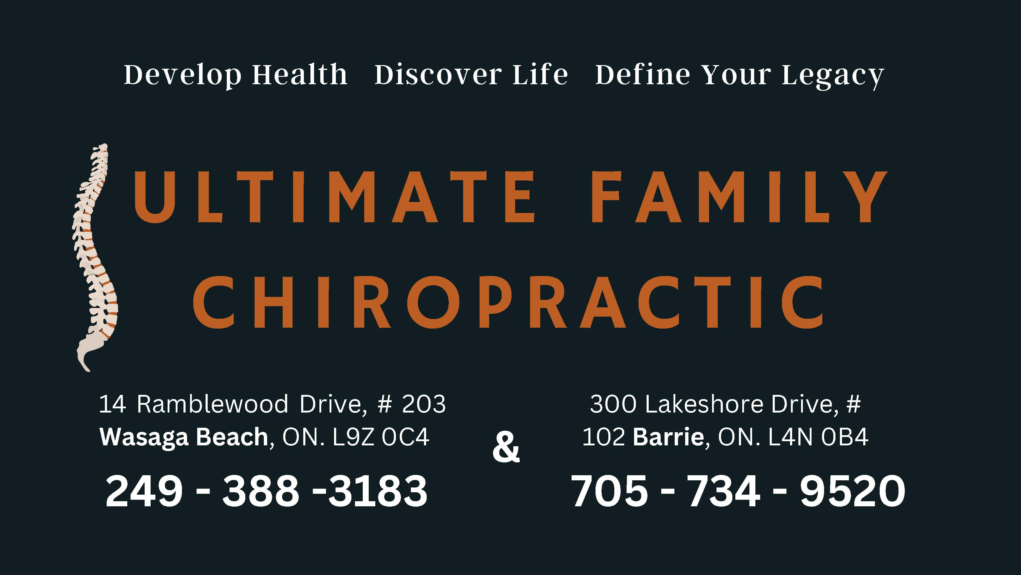 Hole Sponsor - Ultimate Family Chiropractic - Logo