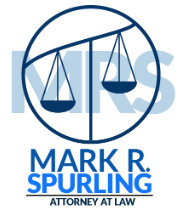 Tee Sign Sponsor - Attorney Mark Spurling - Logo