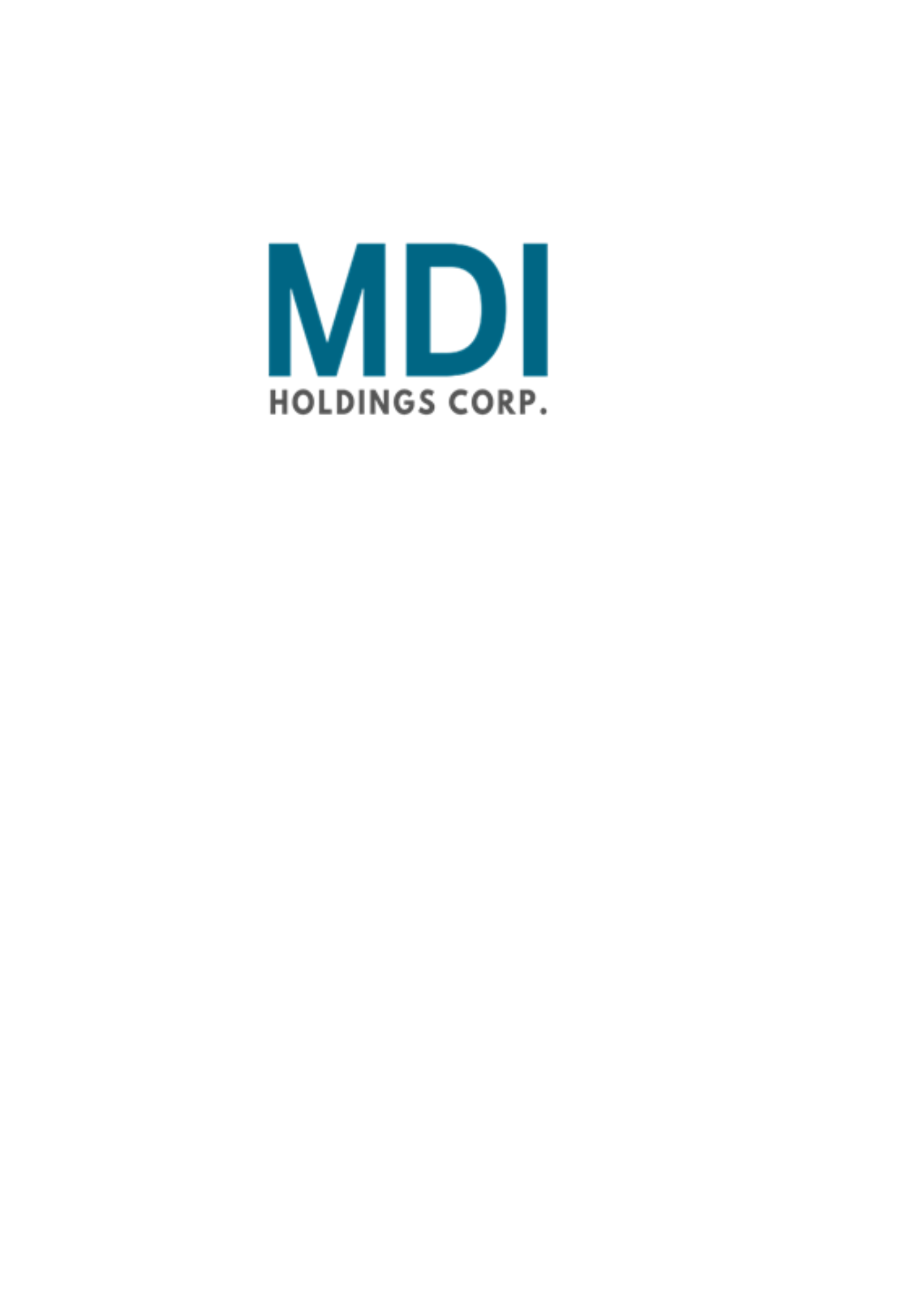 Hole Sponsors - MDI Holdings Corp. - Logo