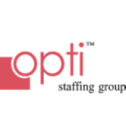 Beverage Cart Sponsor - Opti Staffing Group - Logo