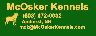  18 Hole Sponsorships - $250 per hole: Signage with your company logo on a designated hole. Acknowledgment in event programs and on the website. Include items in player gift bags. Verbal recognition at the awards ceremony. - McOsker Kennels - Logo