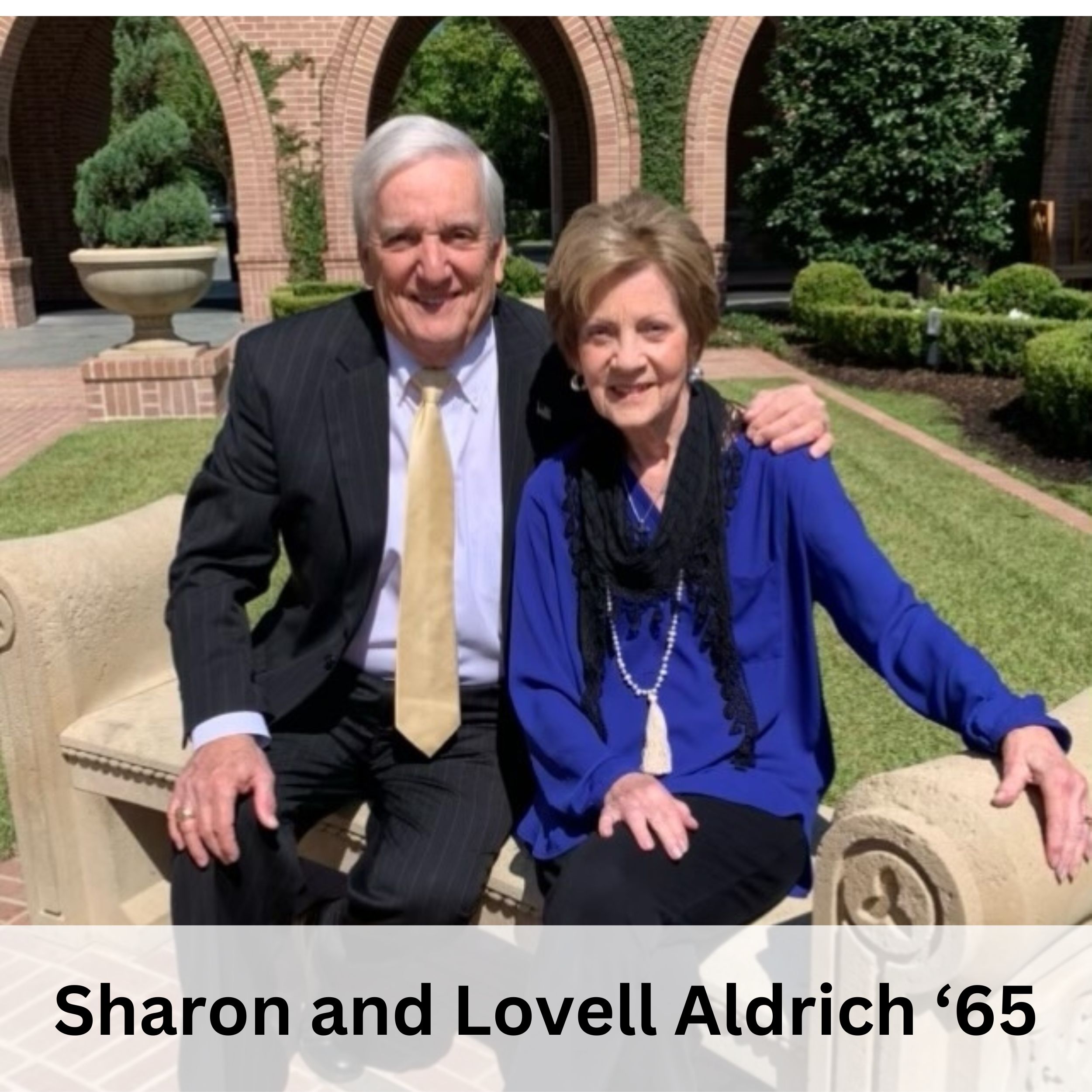 Sharon and Lovell Aldrich ‘65