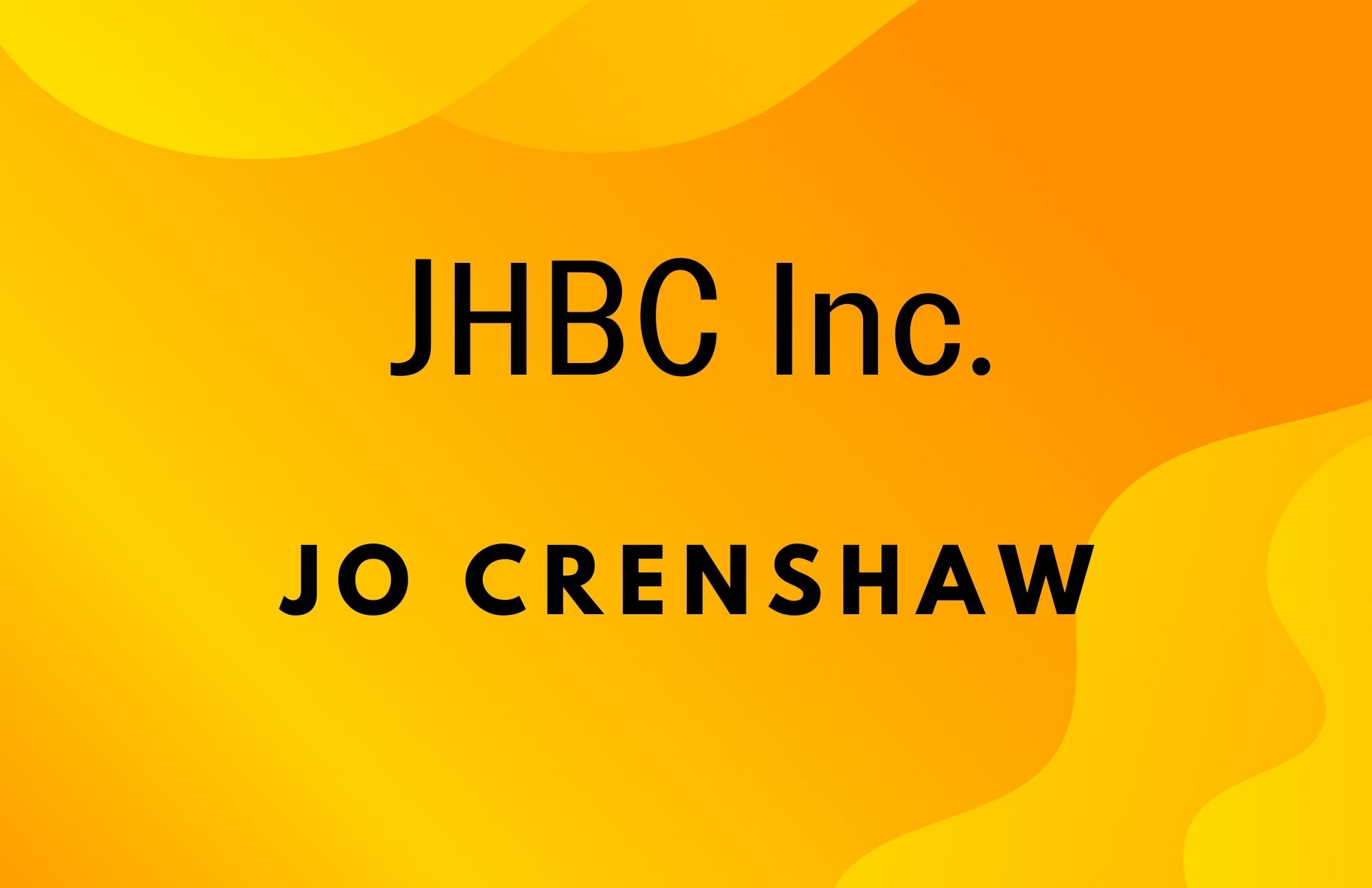 Hole Sponsors - Jo Crenshaw - Logo