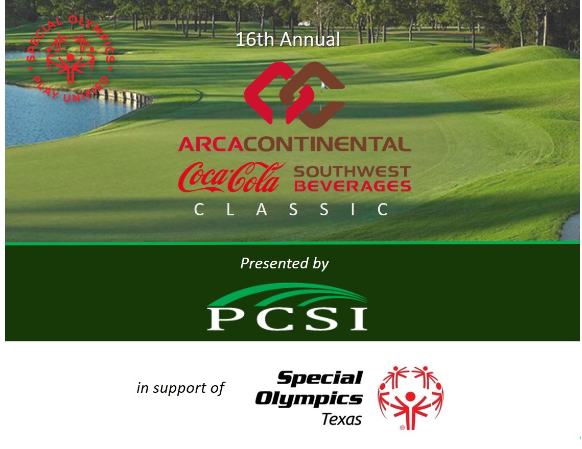 Coca Cola Classic Golf Tournament for Special Olympics Texas - Presented by PCSI logo