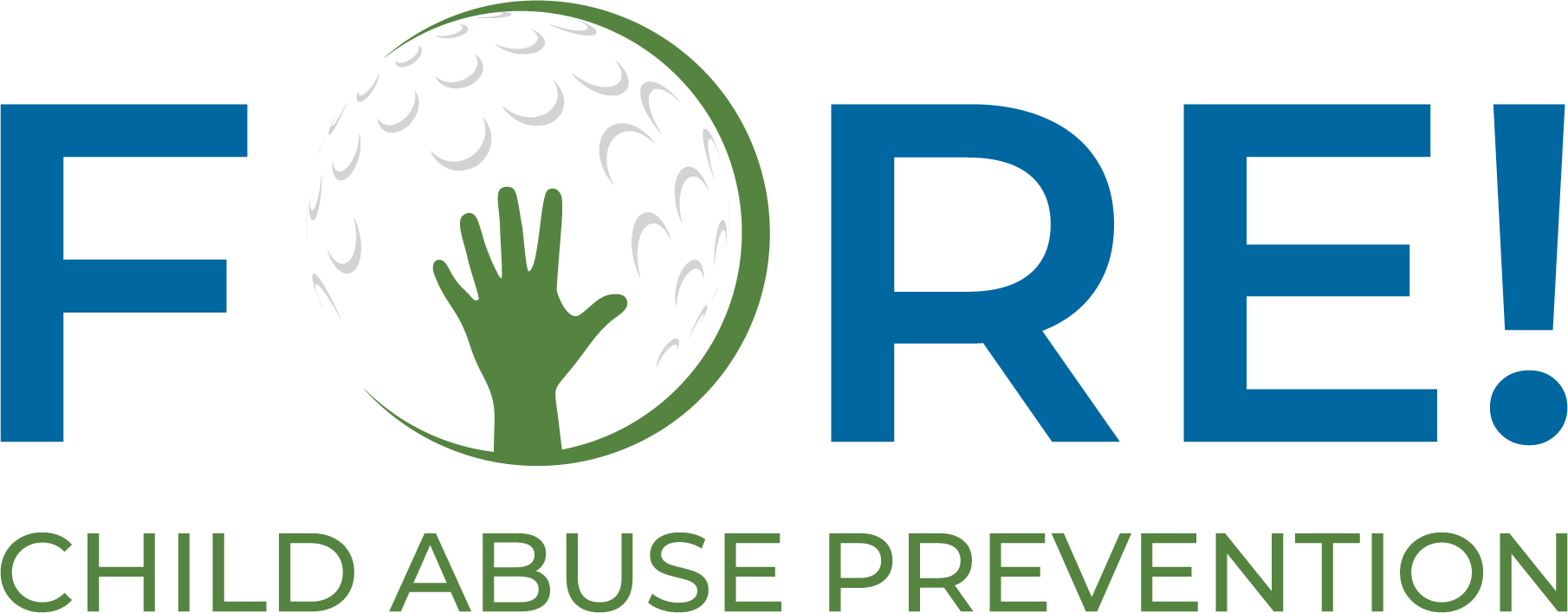 FORE! Child Abuse Prevention 2022 logo