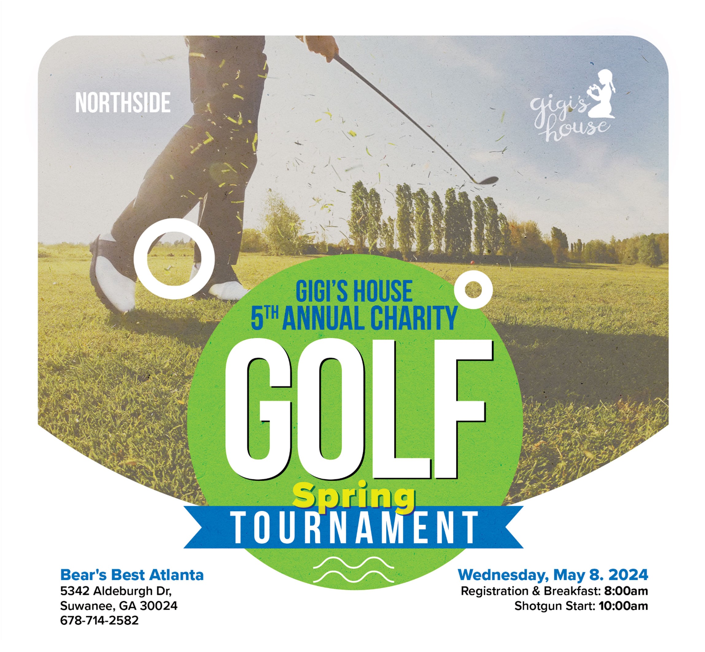 Gigi's House 5th Annual Spring Golf Tournament logo