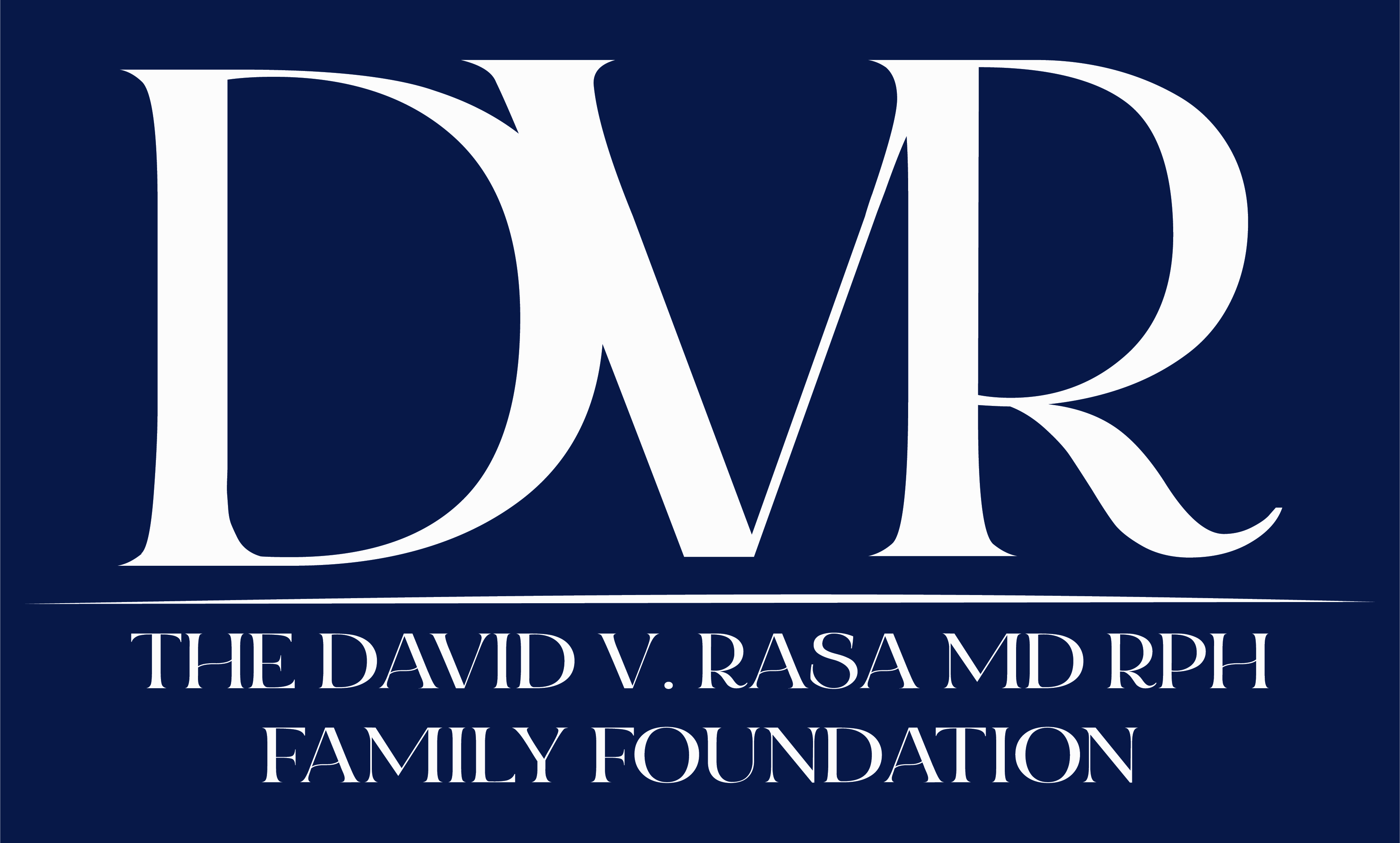 First Annual David V. Rasa MD RPH Family Foundation Golf Tournament logo