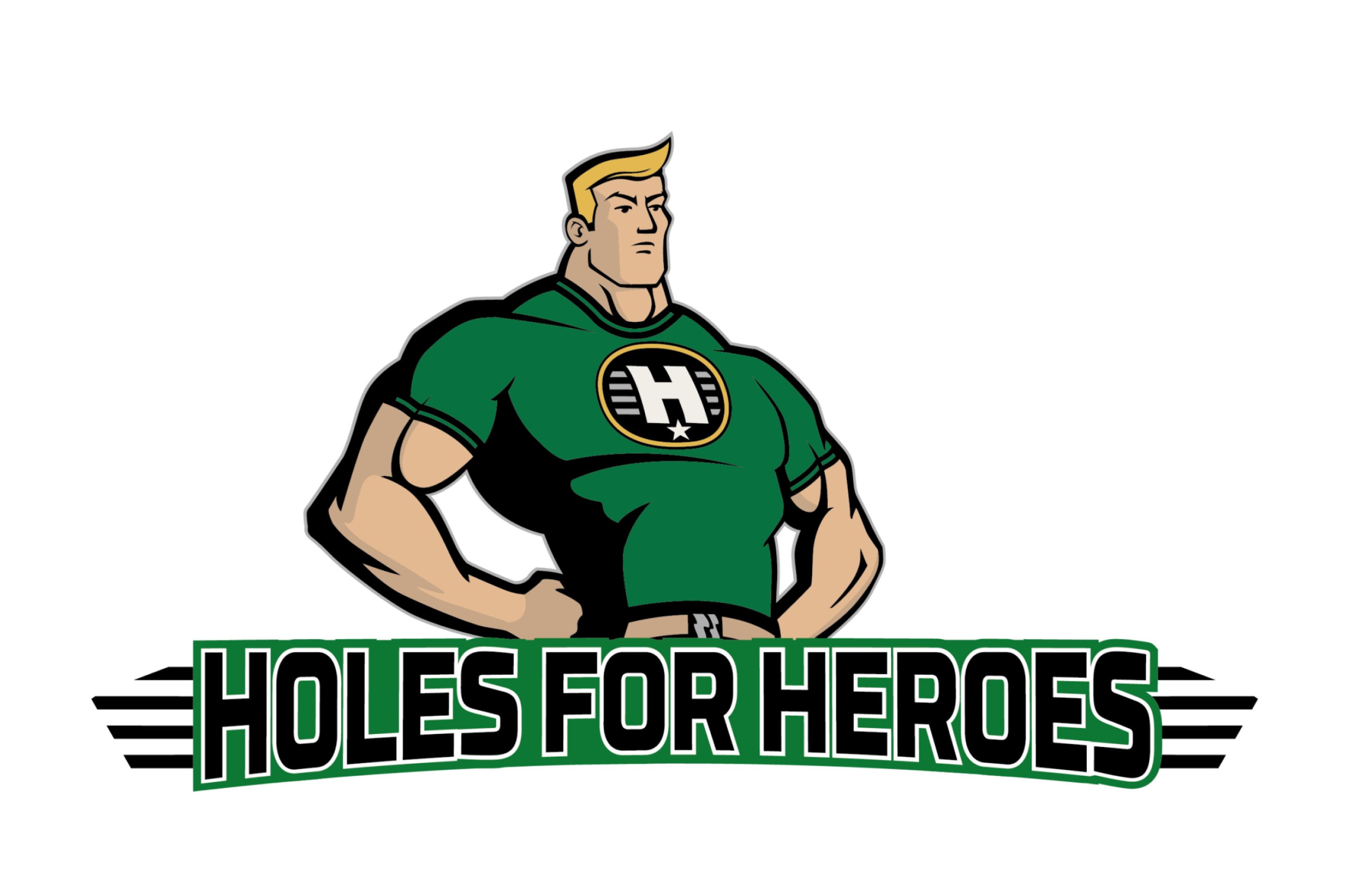 Holes for Heroes logo