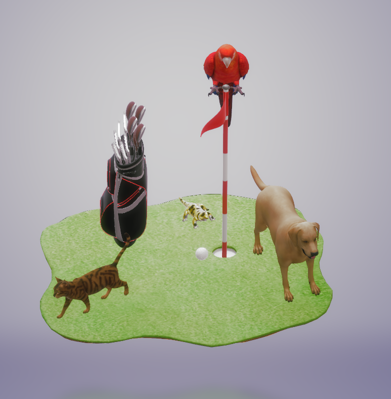 Albuquerque's Putting for Pets logo