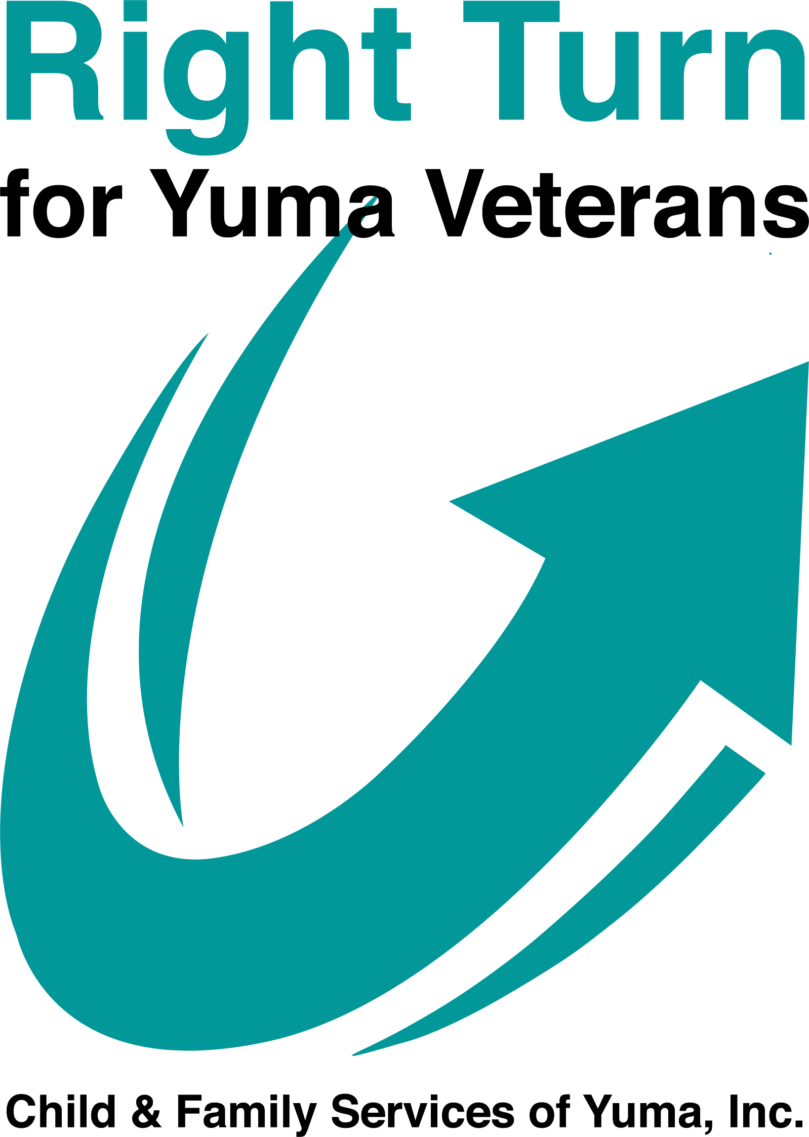 Right Turn for Yuma Veterans Golf Tournament logo