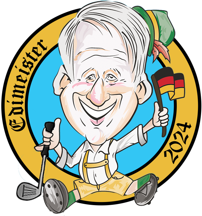 Edimeister Brats, Birdies and Brews logo