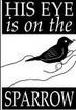 2019 His Eye is on the Sparrow logo
