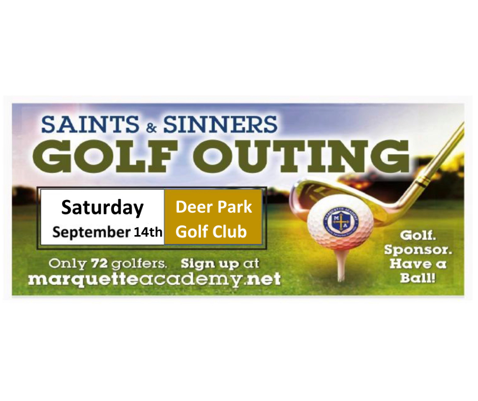 Saints and Sinners Golf Outing 2024 logo