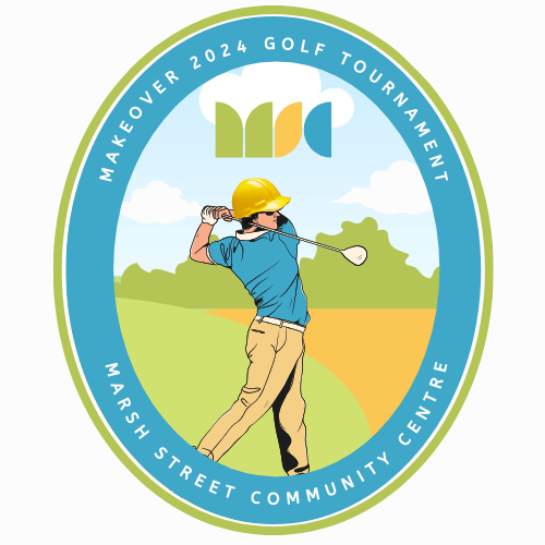 Marsh Steet Community Centre Makeover 2024 Golf Tournament logo