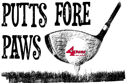 Putts Fore Paws 2025 logo